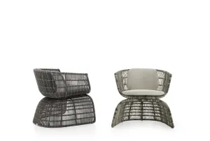 Crinoline Small Outdoor Armchair