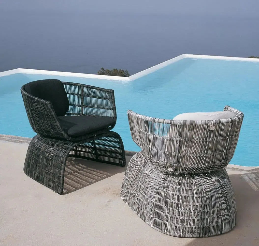 Crinoline Small Outdoor Armchair