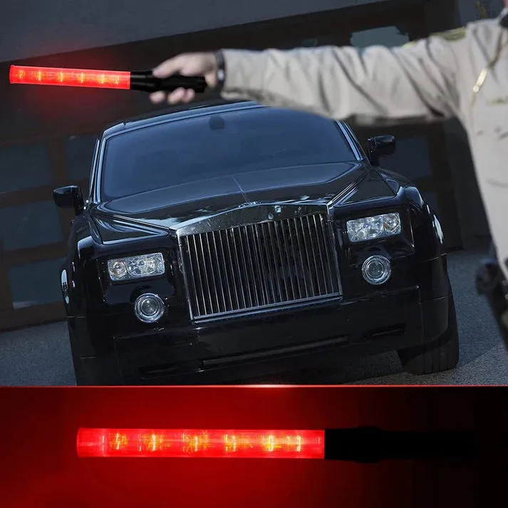 Crony Traffic control glow sticks LED Signal Wand Traffic Outdoor Lighting Flashlight Traffic Flashing LED Light Control Wand Signal Traffic Baton Flashlight