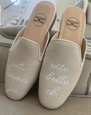 Custom Neutral Canvas Slides