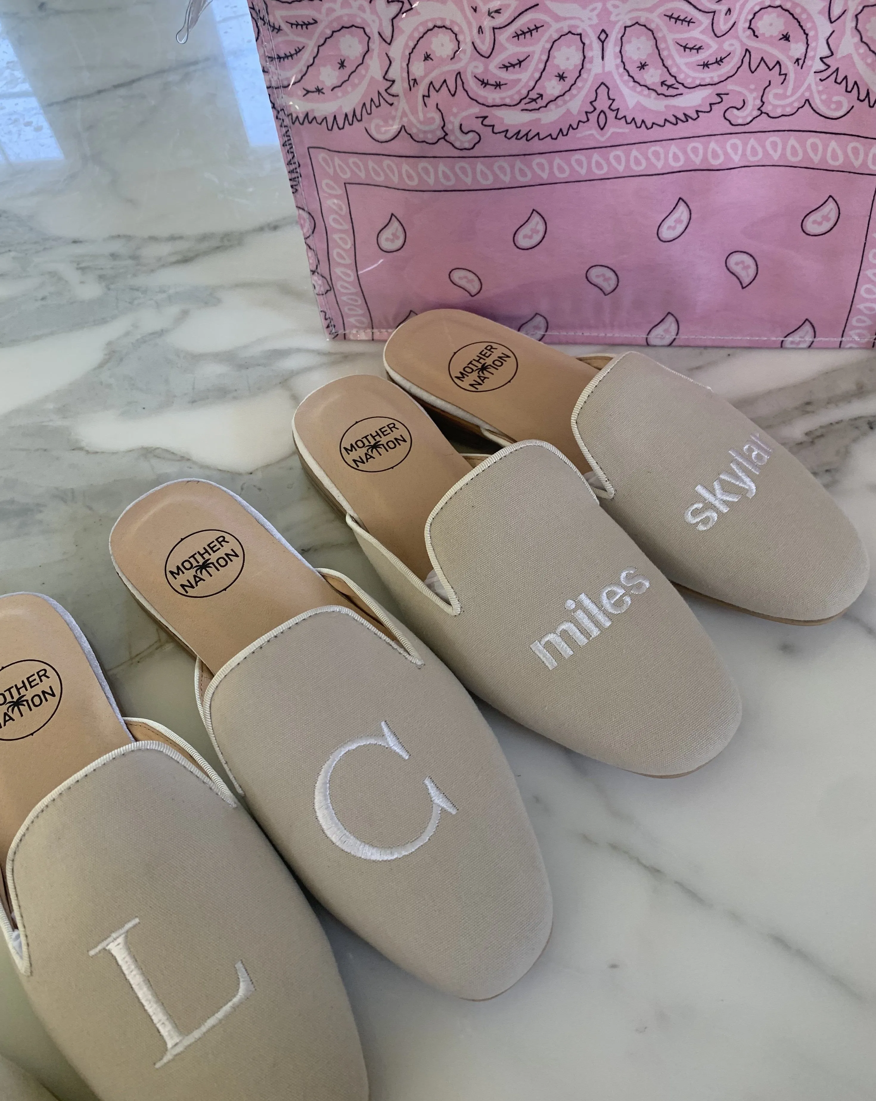 Custom Neutral Canvas Slides