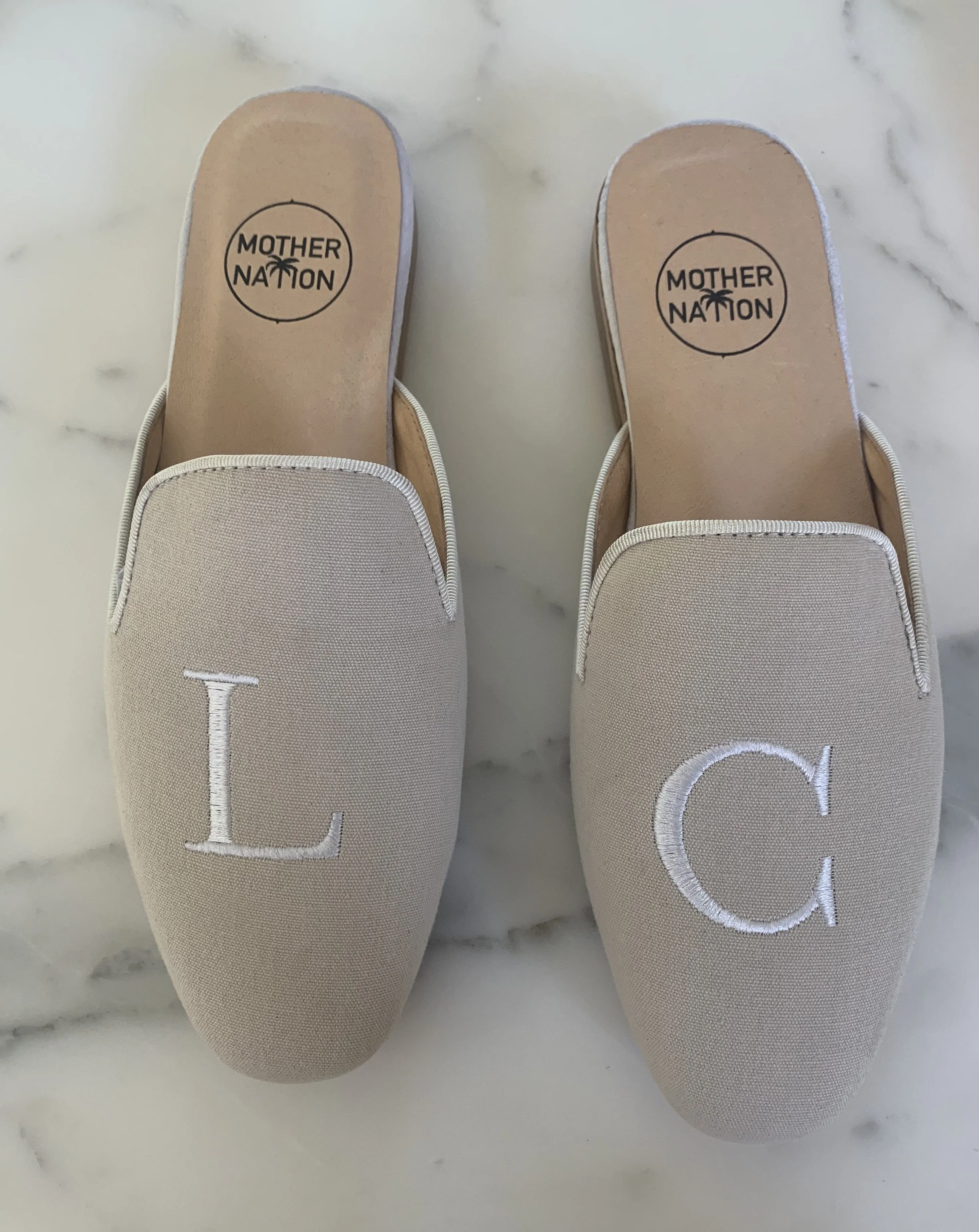 Custom Neutral Canvas Slides