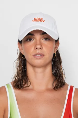 Dad Cap - White   Chilli