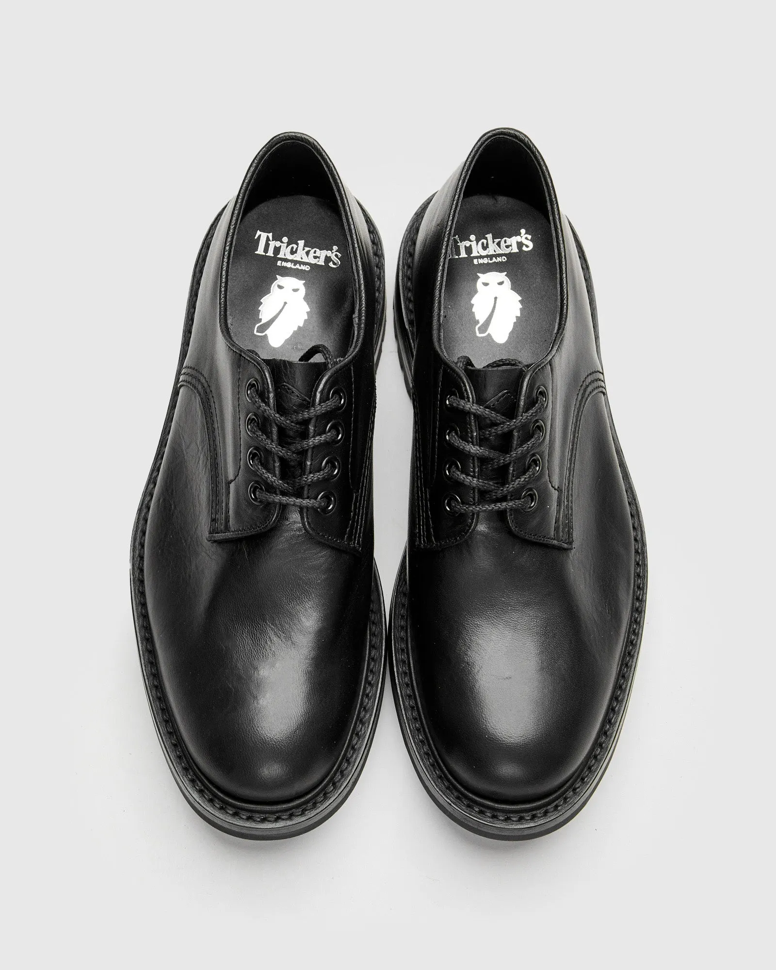 Daniel Work Shoe in Black Washed Horse