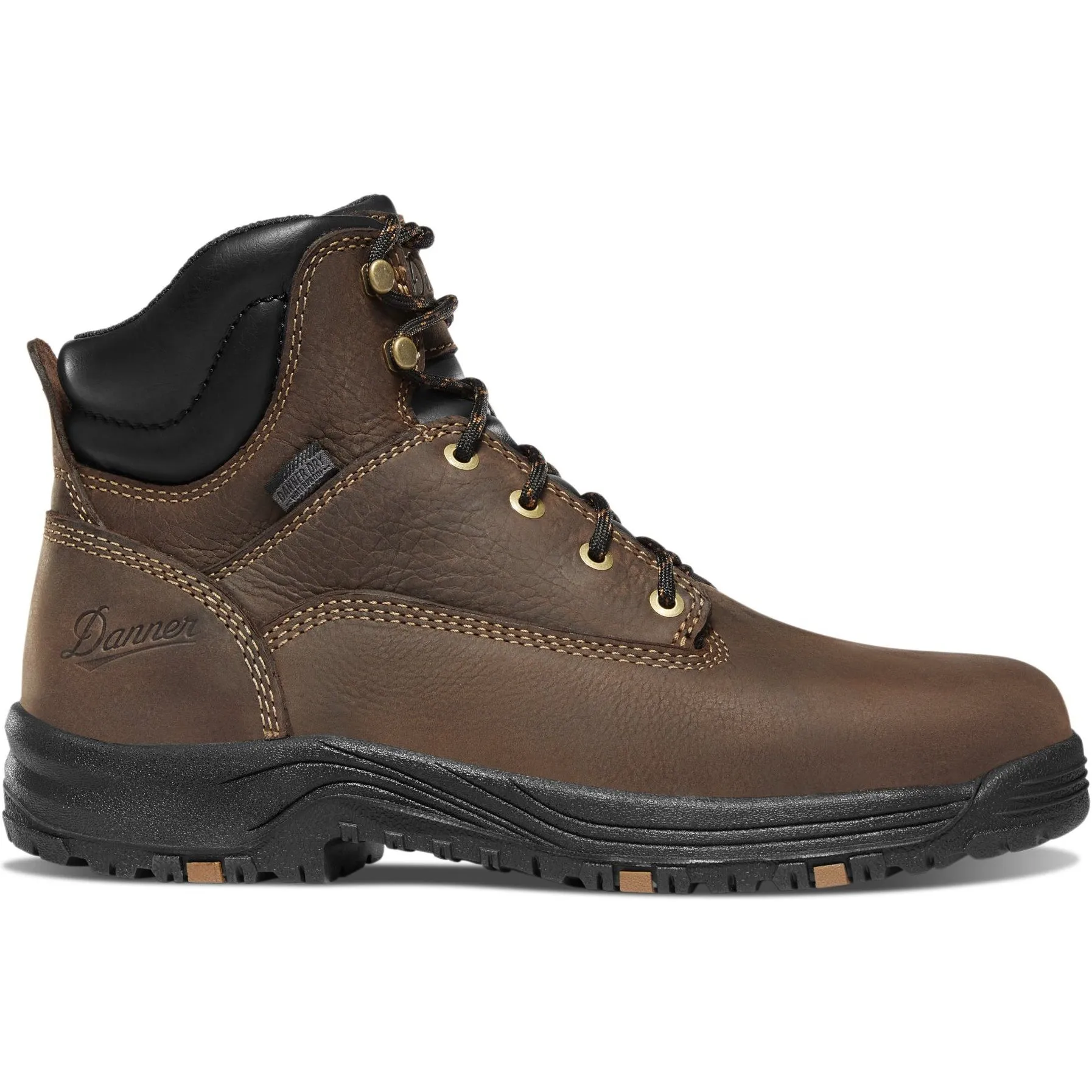 Danner Women's Caliper 5" Aluminum Toe WP Work Boot - Brown - 19455
