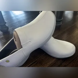 Dansko Work Wonders leather clog 41 white