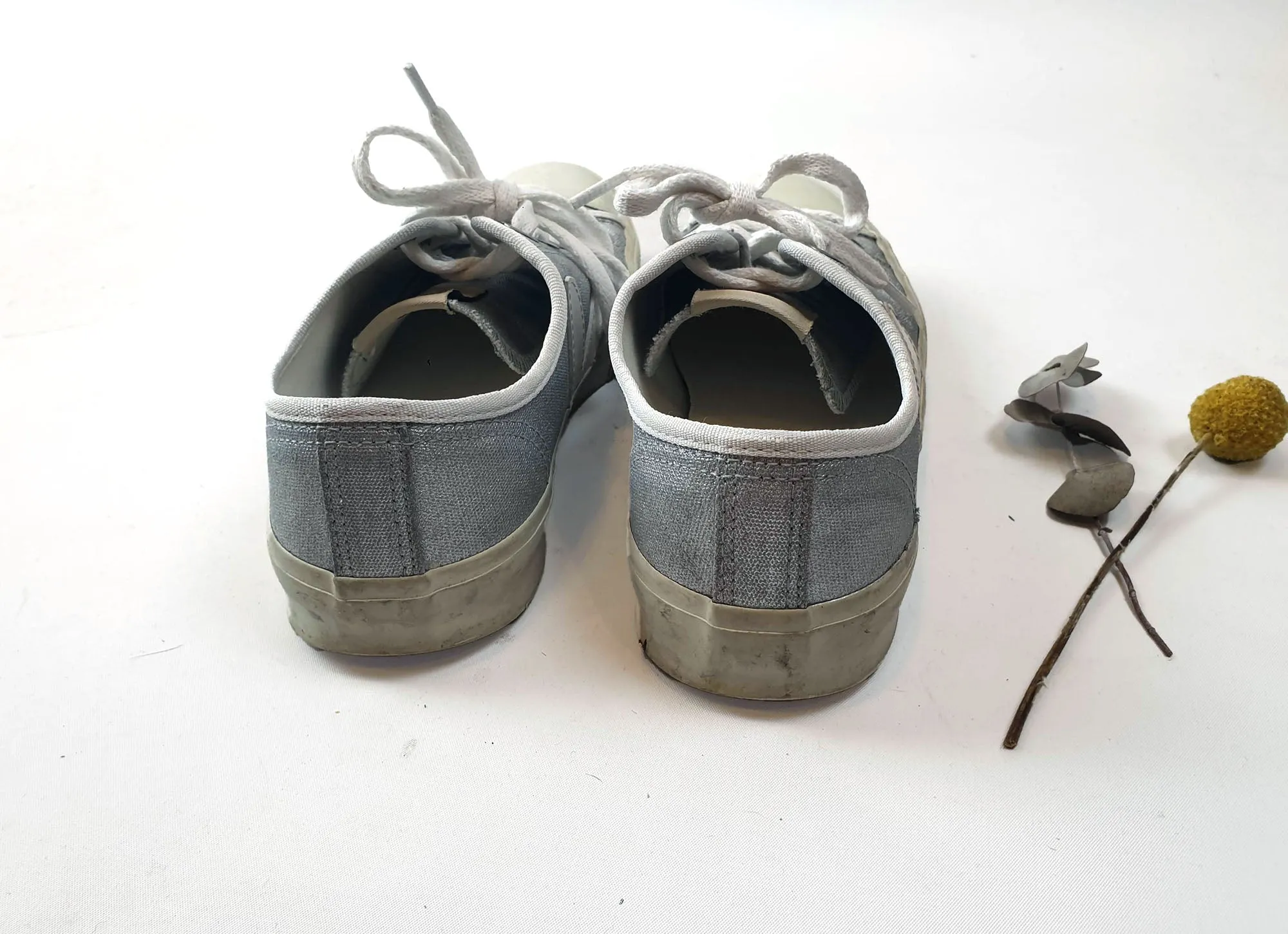 Deja silver lace up shoes size 37