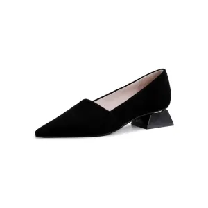 designer  women famous brands low heel work pumps
