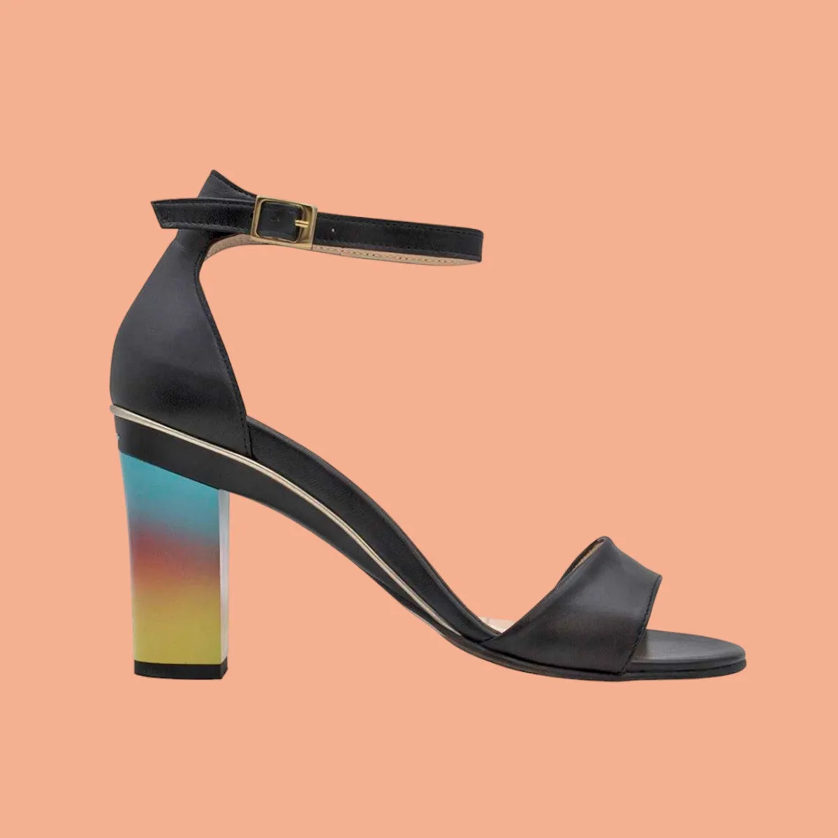 Deyi Black Sandal