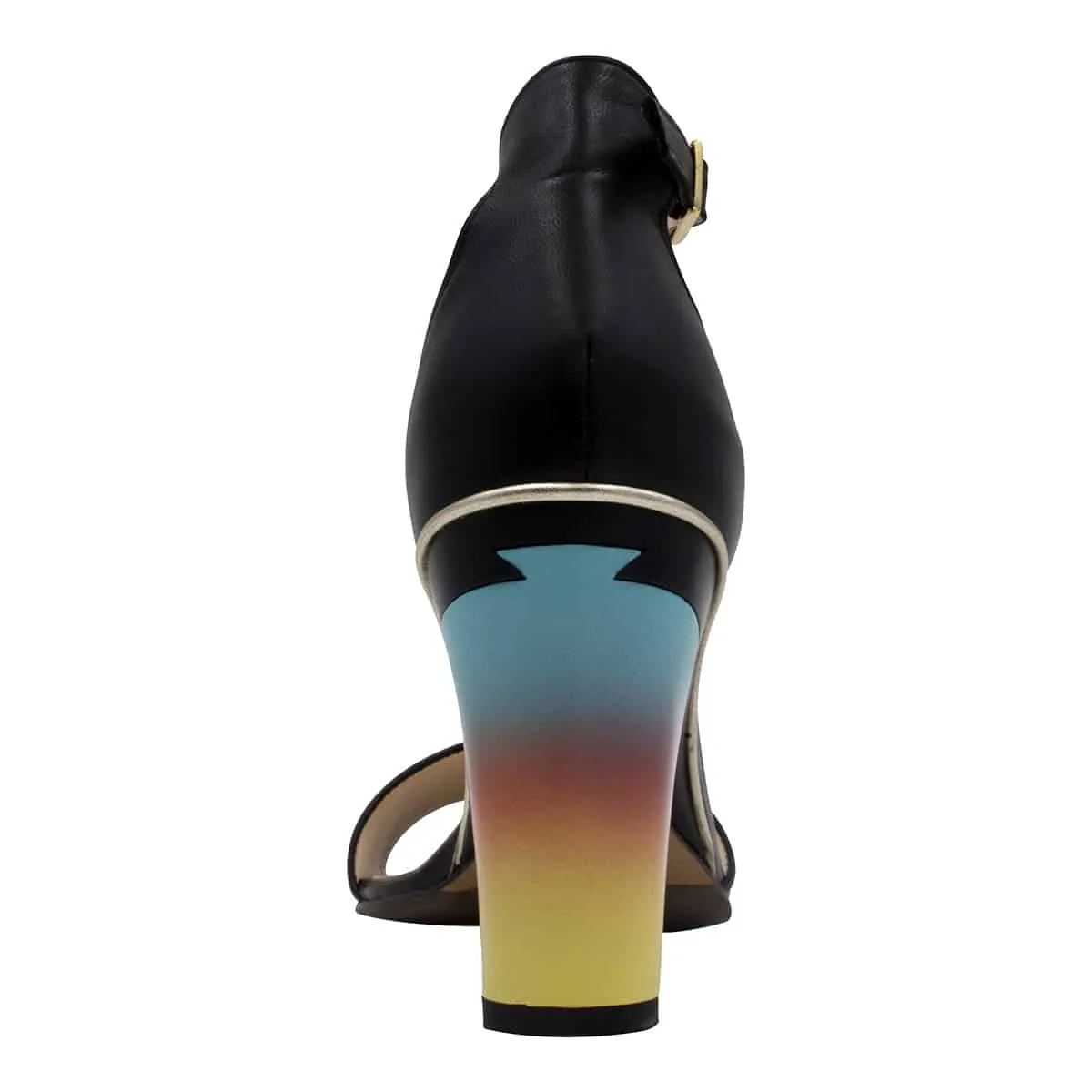Deyi Black Sandal