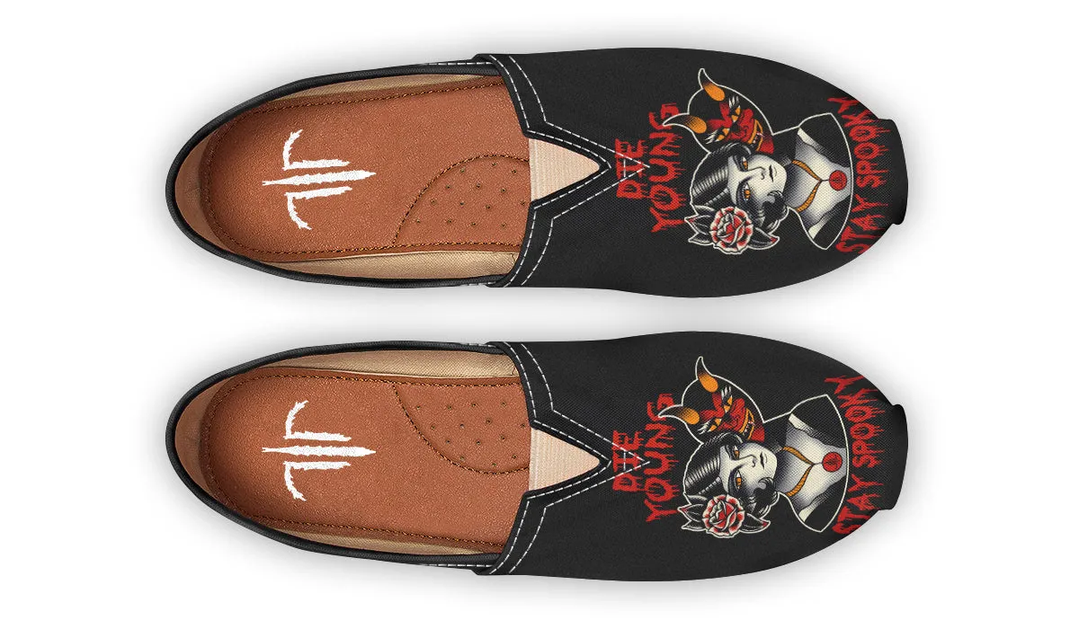 Die Young Stay Spooky Casual Shoes