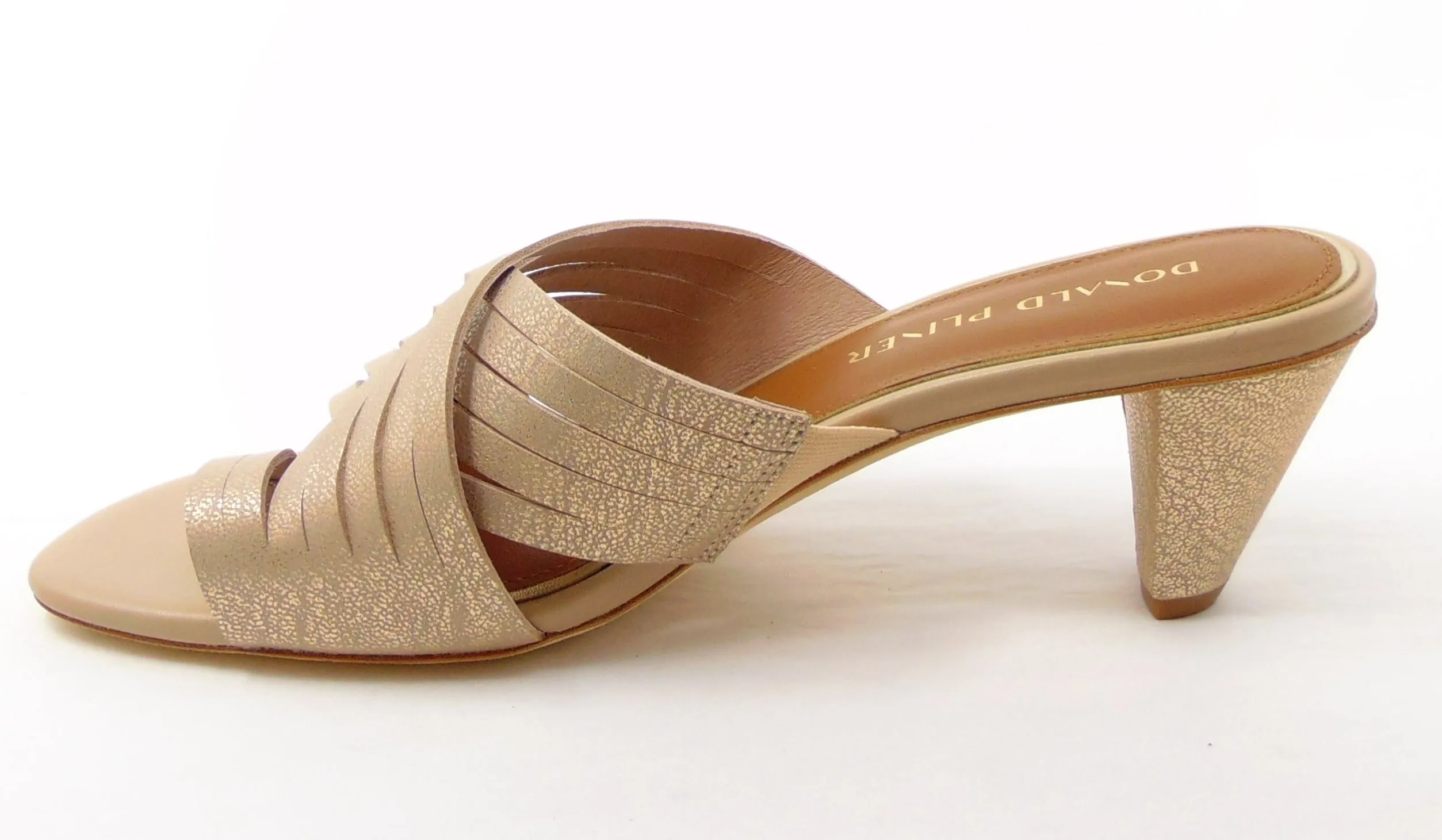 Donald Pliner Alannis Tomato/Beige (also available in Black)