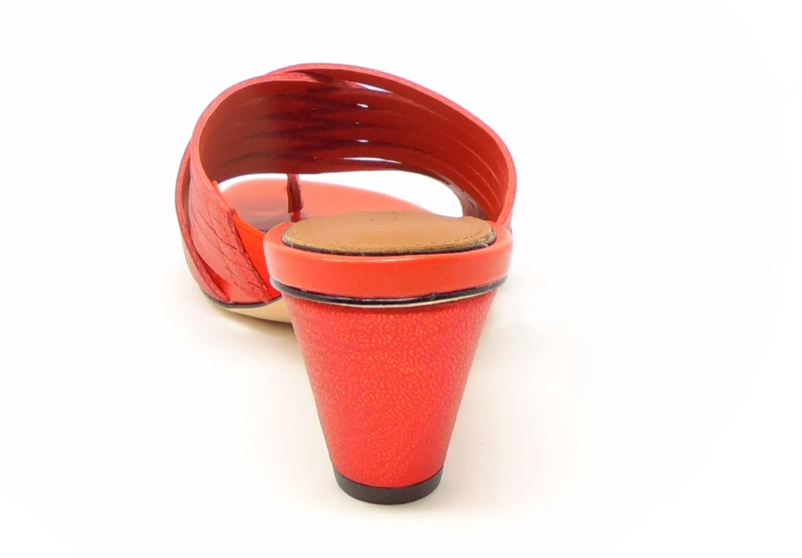 Donald Pliner Alannis Tomato/Beige (also available in Black)
