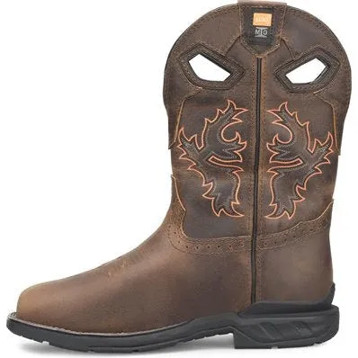 Double H Men's Phantom Rider 11" Waterproof Comp Toe Metguard Work Boot -Brown- DH5379