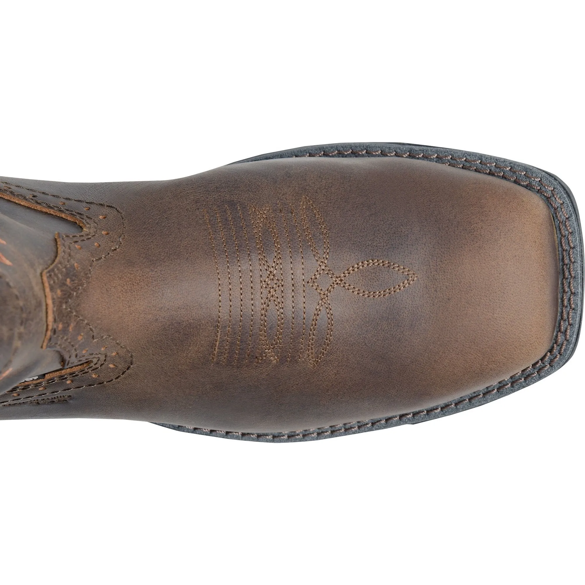Double H Men's Phantom Rider 11" Waterproof Comp Toe Metguard Work Boot -Brown- DH5379
