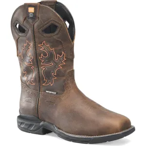 Double H Men's Phantom Rider 11" Waterproof Comp Toe Metguard Work Boot -Brown- DH5379