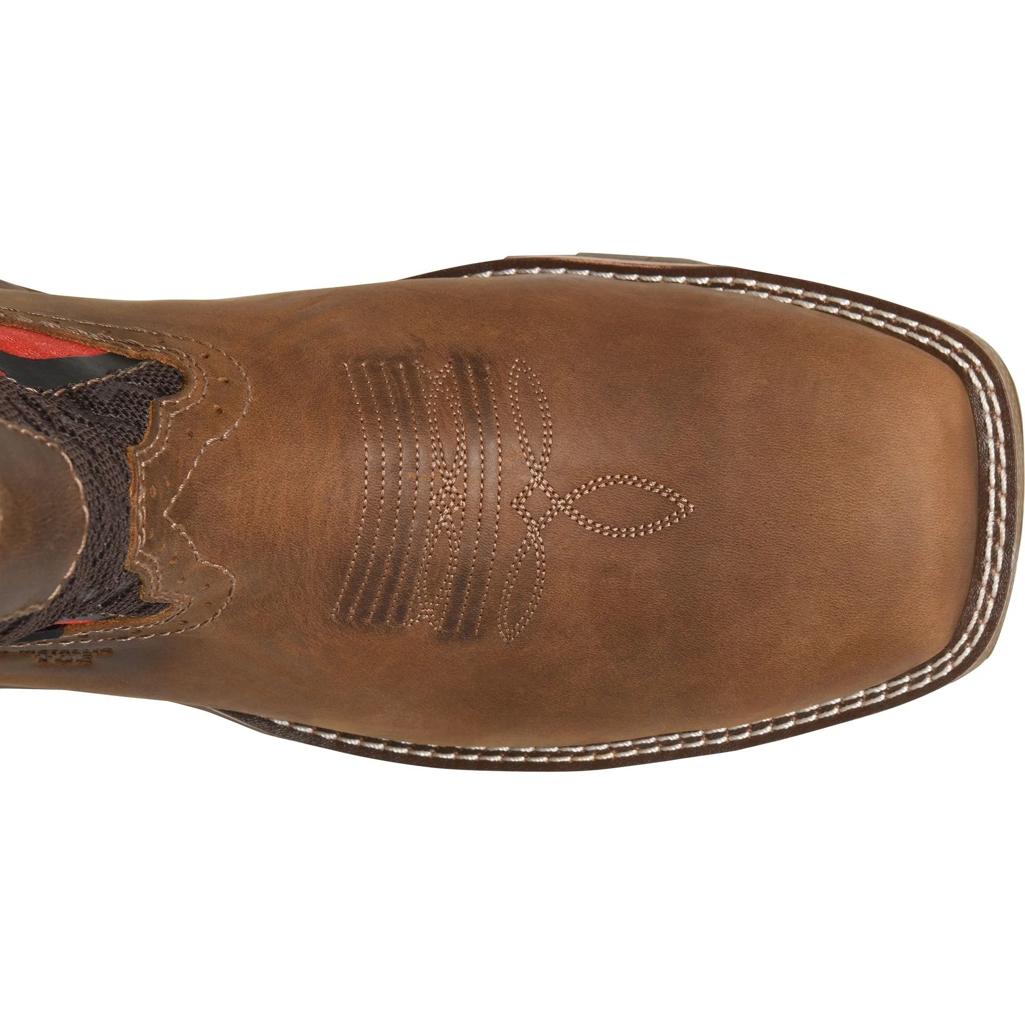 Double H Men's Phantom Rider Purge 11" Waterproof Composite Toe Roper Work Boot -Brown- DH5391