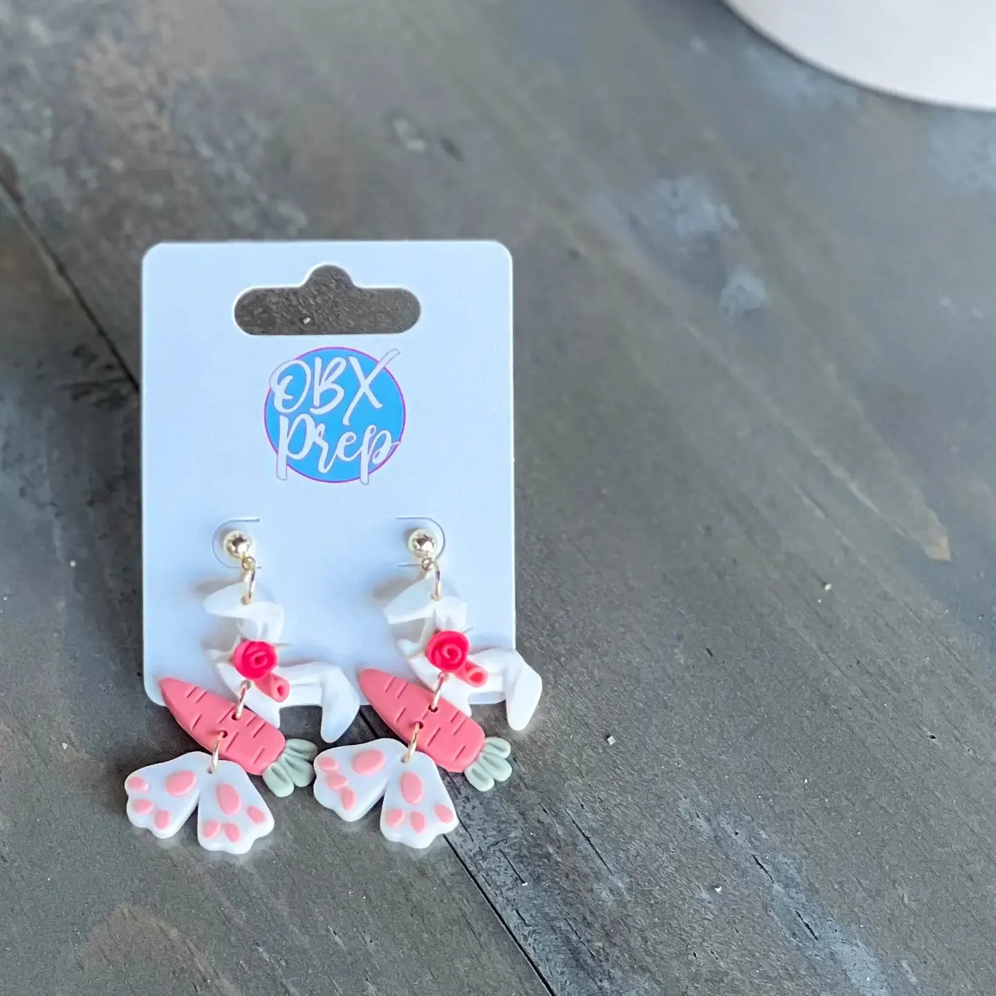 Easter Clay Earrings