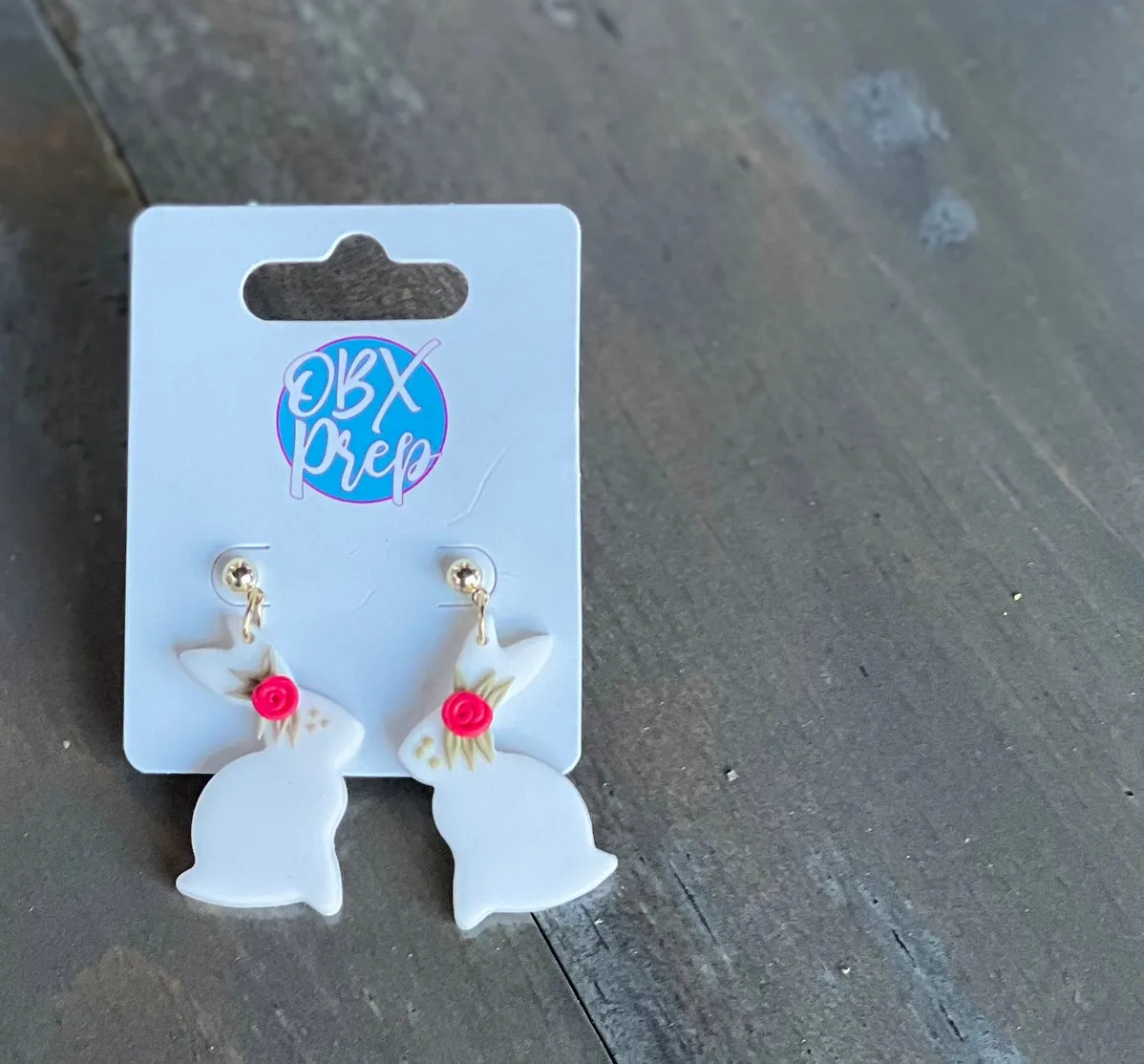 Easter Clay Earrings