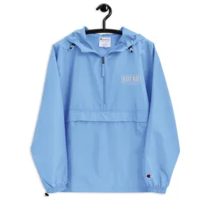 Embroidered Light Blue Champion Jacket
