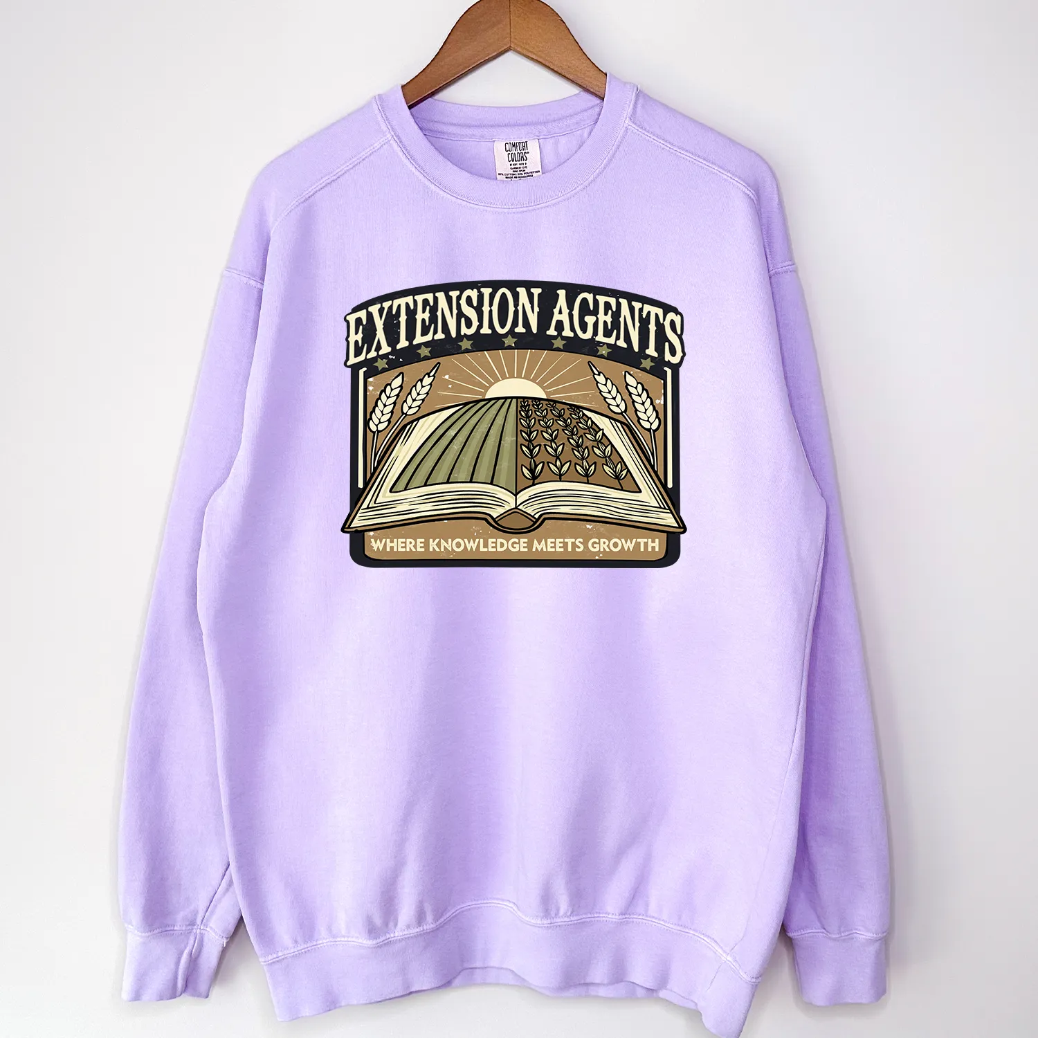 Extension Agent Where Knowledge Meets Growth – Crewneck
