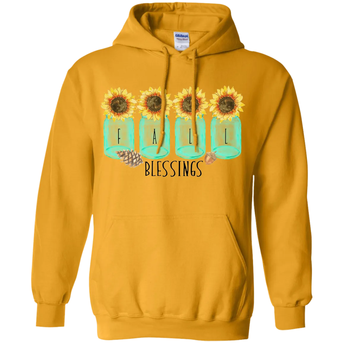 Fall Blessings Gildan Hoodie – Cozy Up with Seasonal Charm and Style