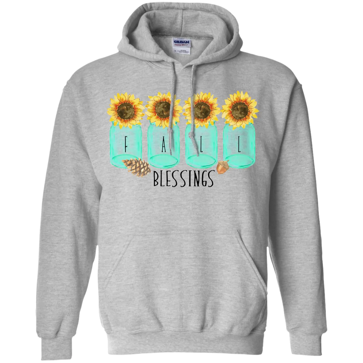 Fall Blessings Gildan Hoodie – Cozy Up with Seasonal Charm and Style