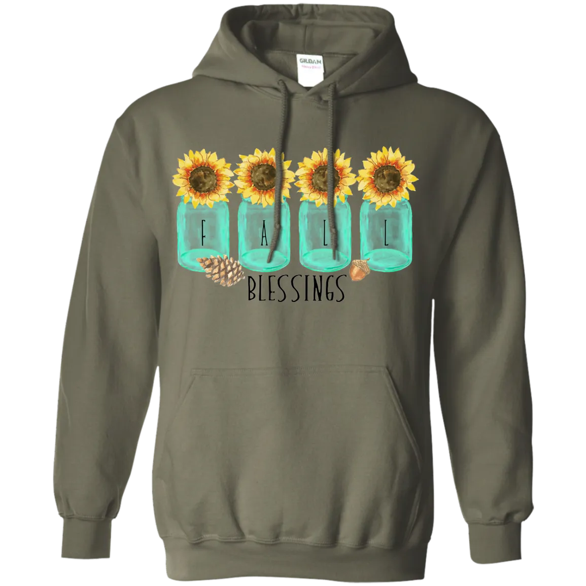 Fall Blessings Gildan Hoodie – Cozy Up with Seasonal Charm and Style