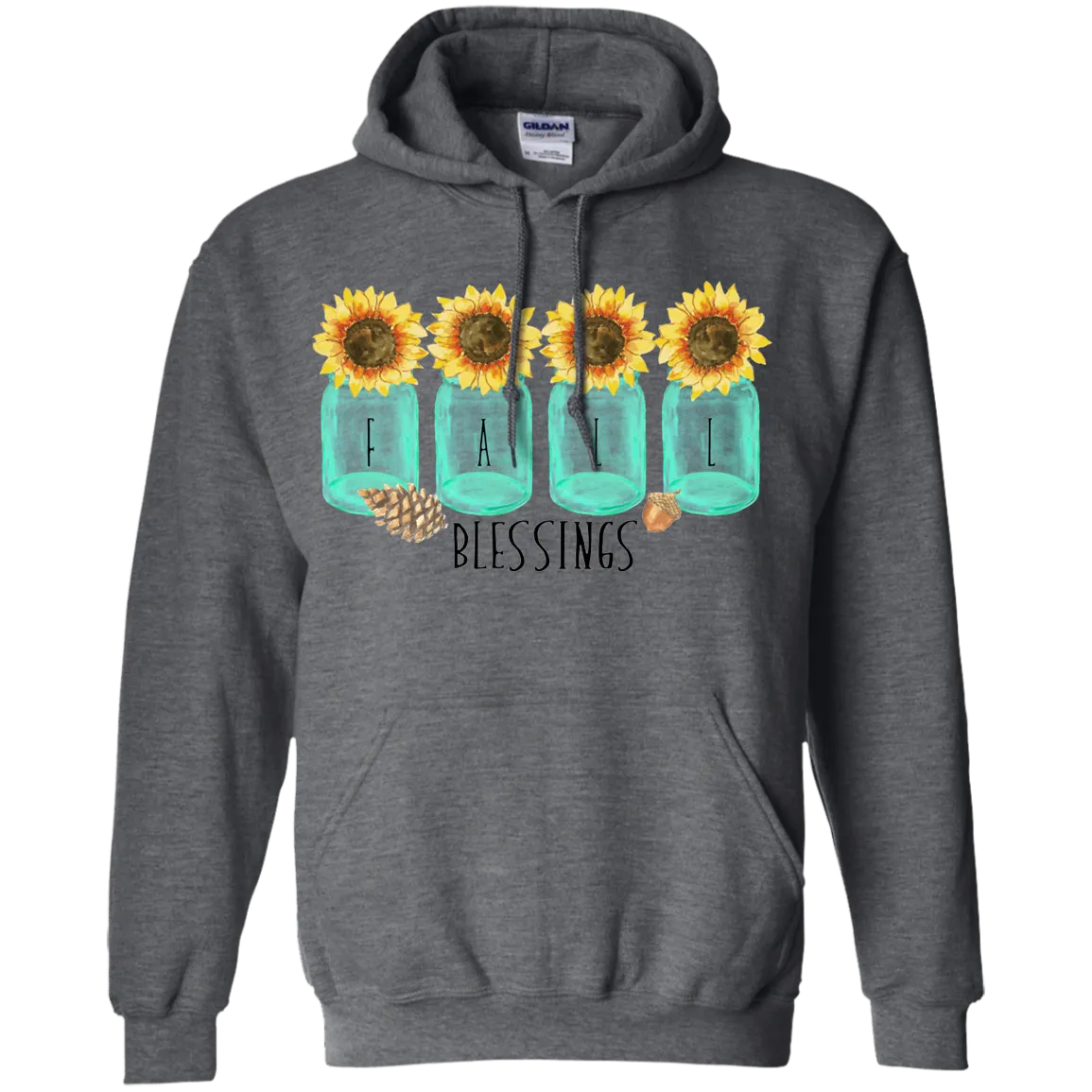 Fall Blessings Gildan Hoodie – Cozy Up with Seasonal Charm and Style