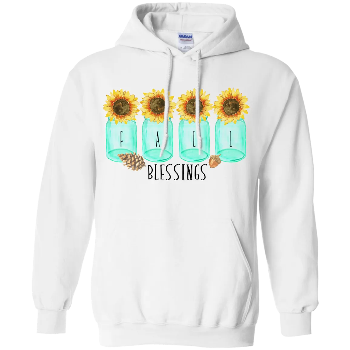 Fall Blessings Gildan Hoodie – Cozy Up with Seasonal Charm and Style