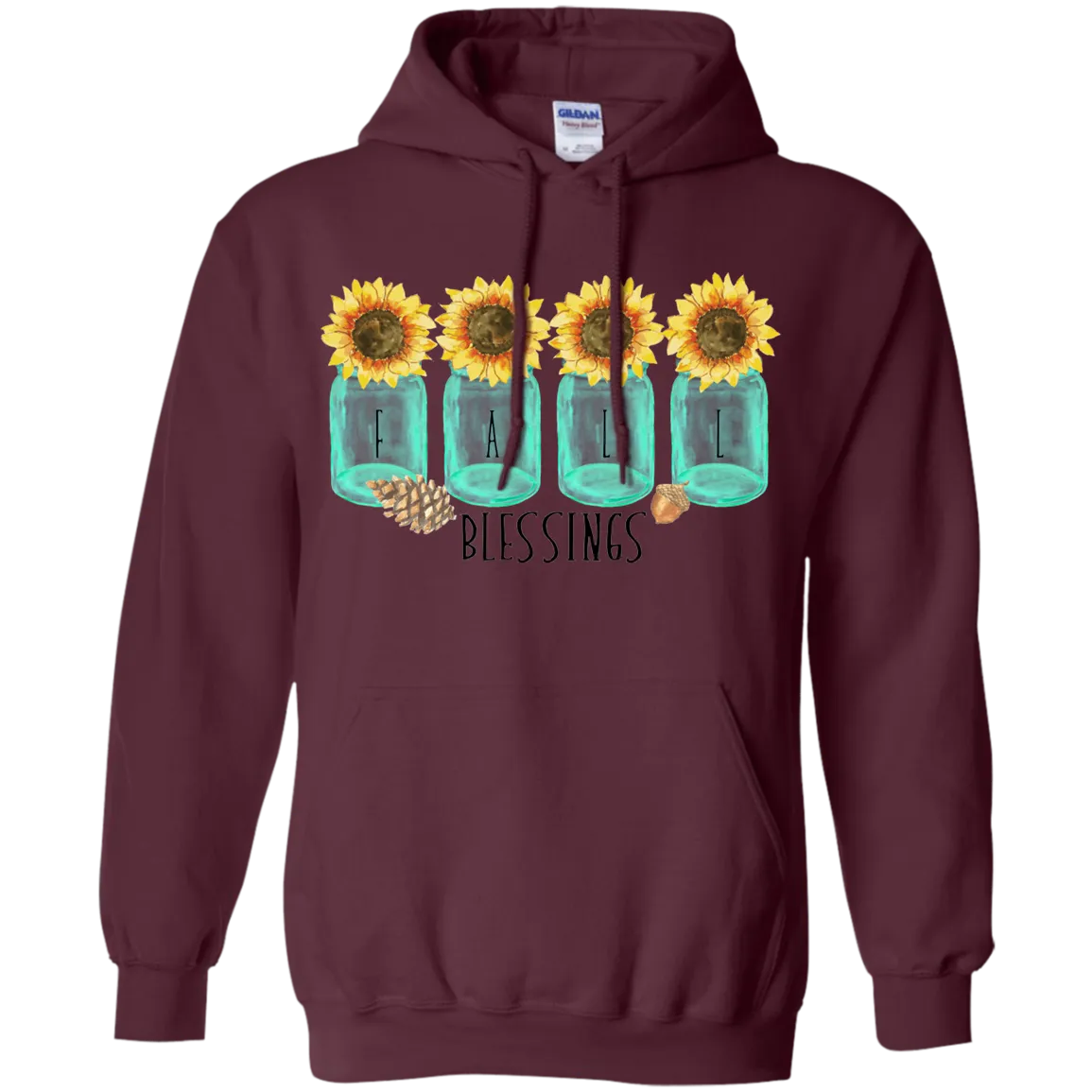 Fall Blessings Gildan Hoodie – Cozy Up with Seasonal Charm and Style
