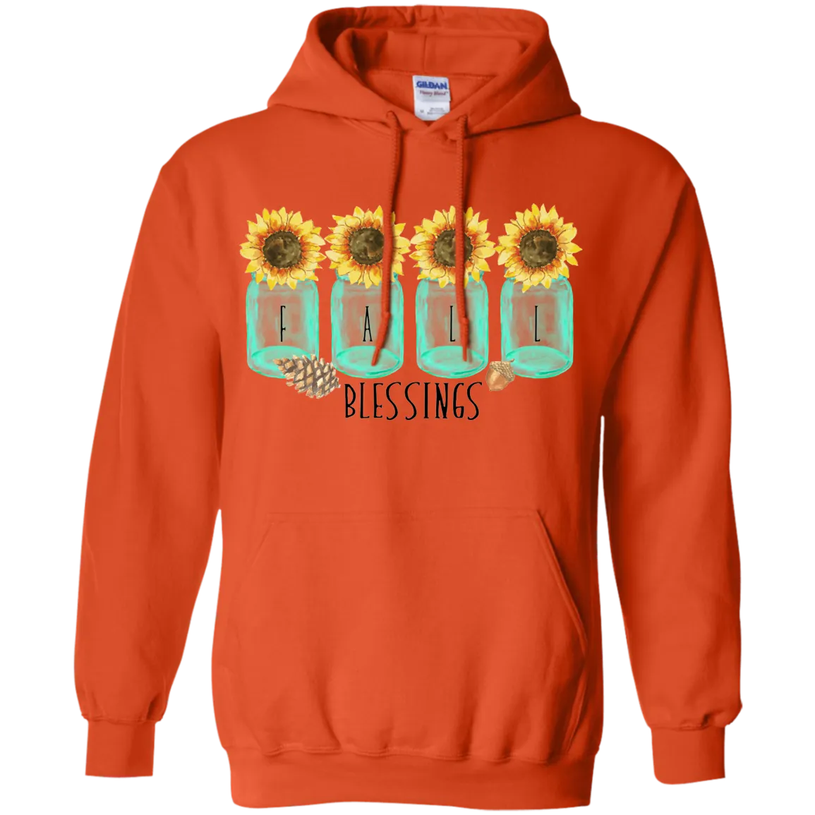 Fall Blessings Gildan Hoodie – Cozy Up with Seasonal Charm and Style
