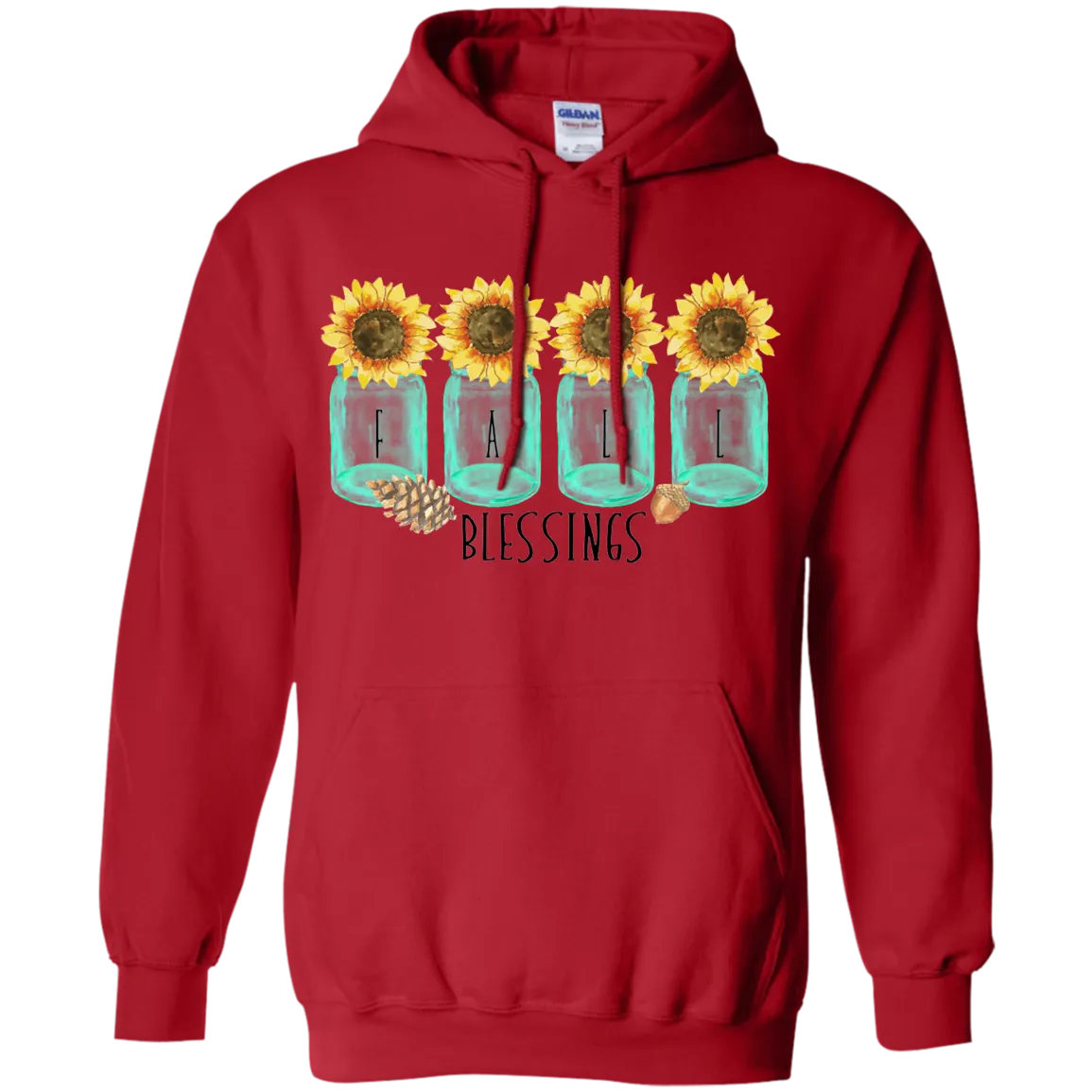 Fall Blessings Gildan Hoodie – Cozy Up with Seasonal Charm and Style