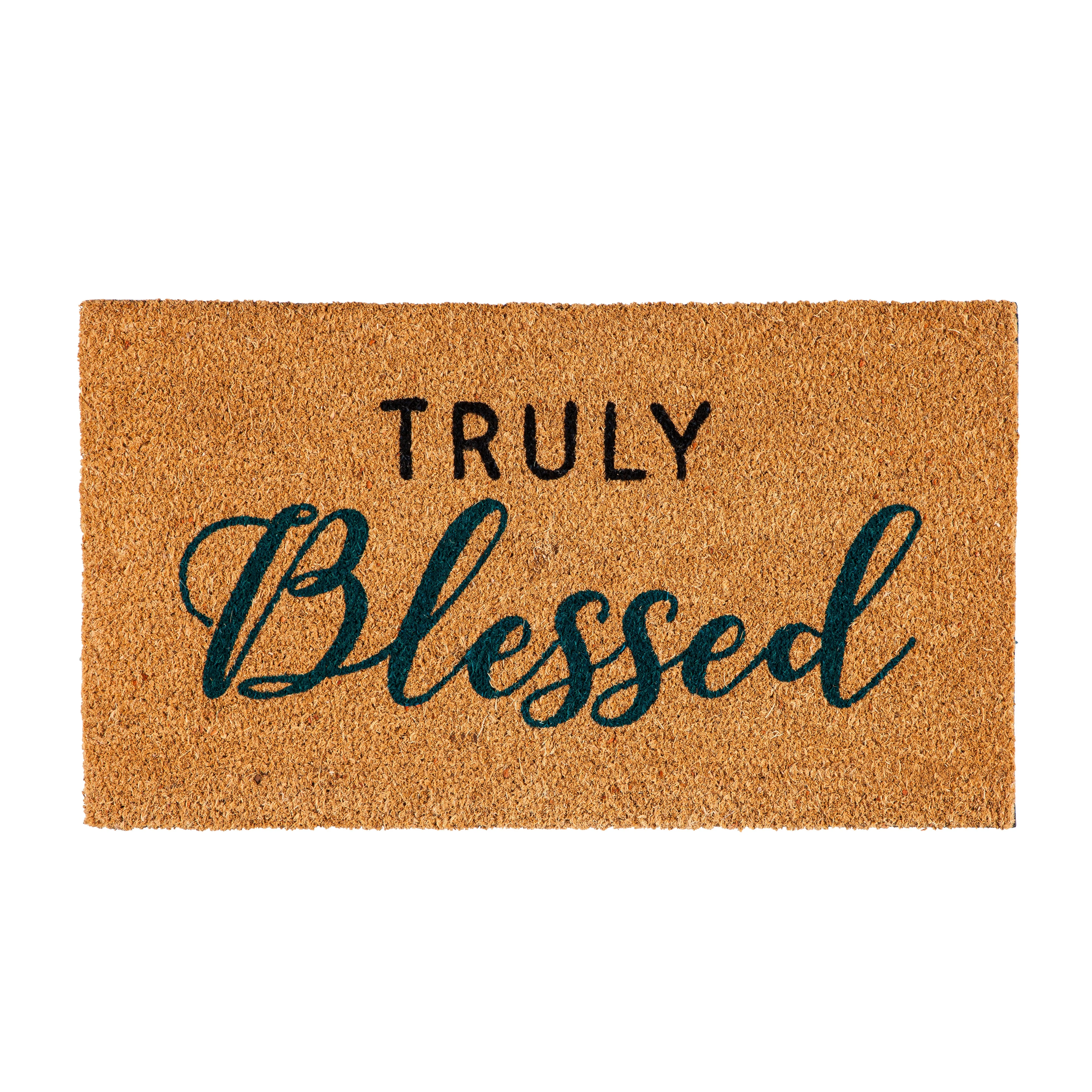 Fall Greetings Coir Mat, 3 Asst,2rm1235