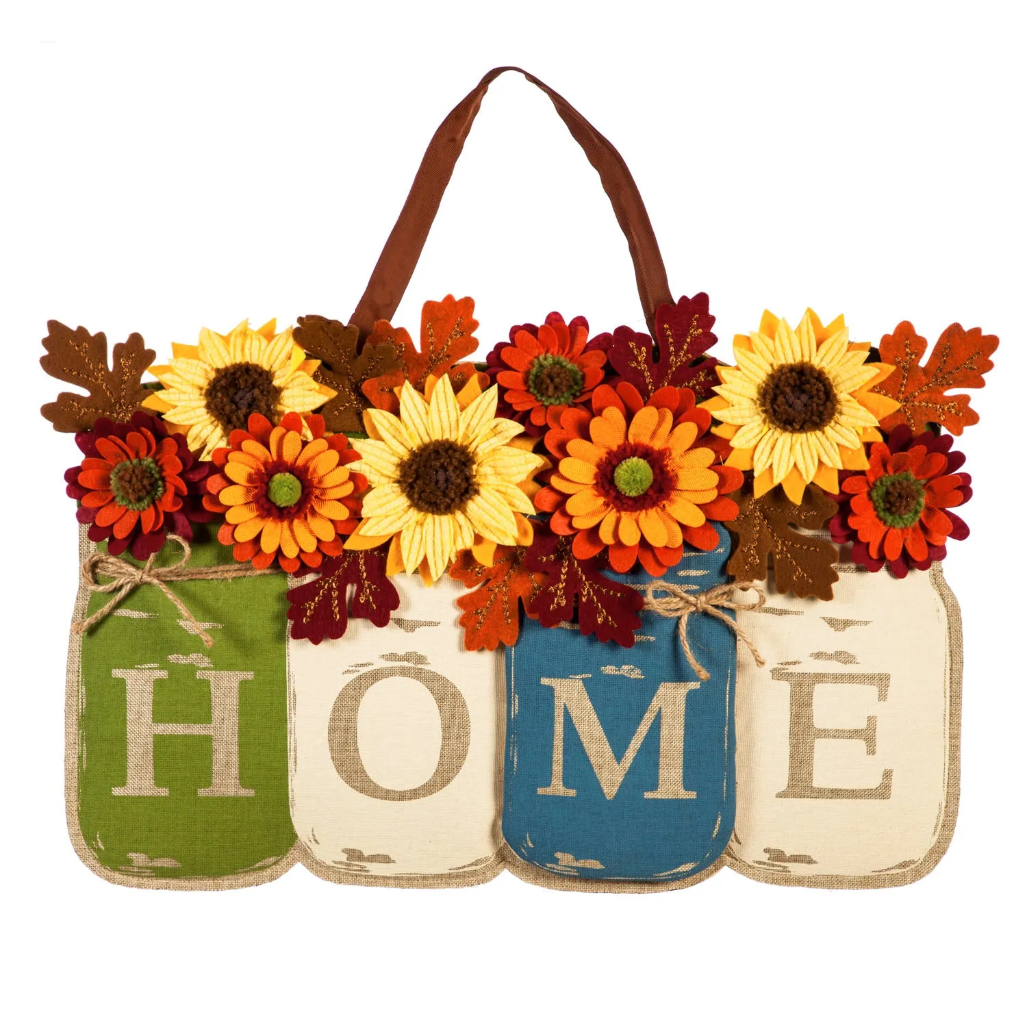Fall HOME Mason Jars Door Décor,2dhbe1639