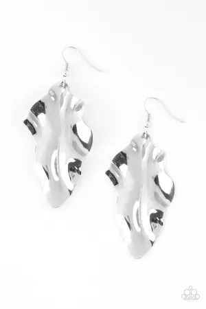 Fall into Fall  - Silver Earrings