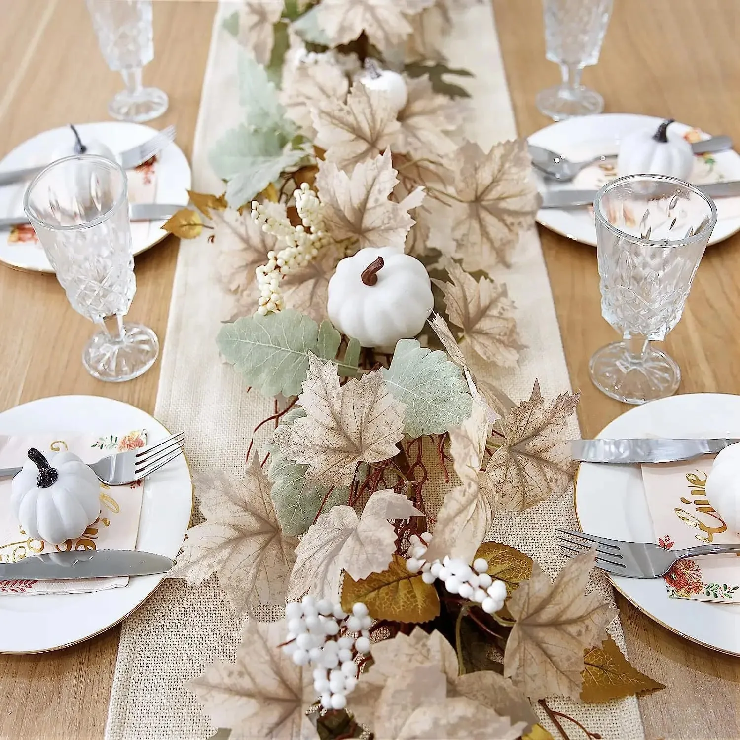 Fall Maples Leaf Garland
