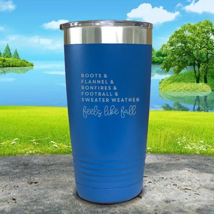 Feels Like Fall Engraved Tumbler