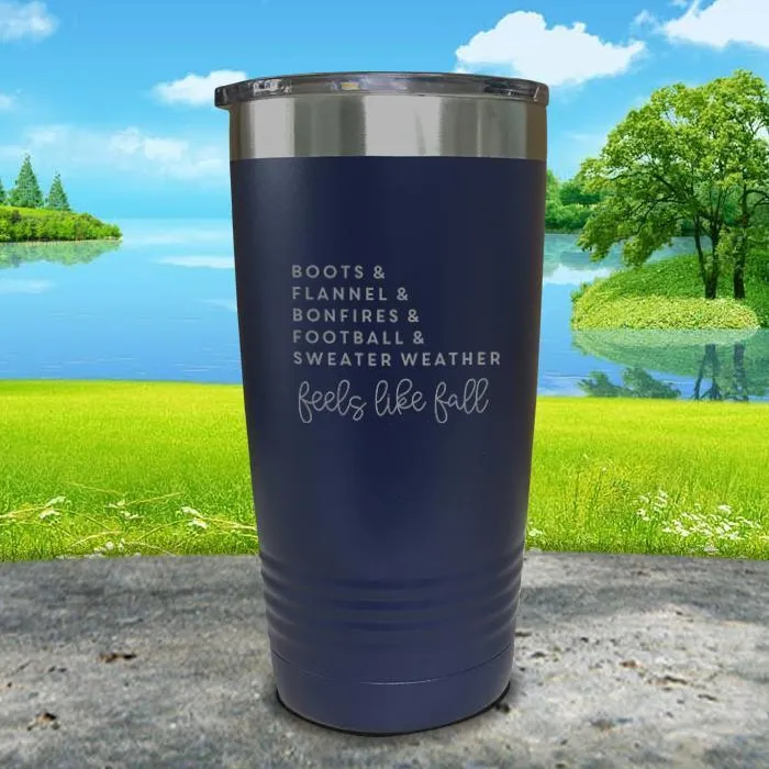 Feels Like Fall Engraved Tumbler