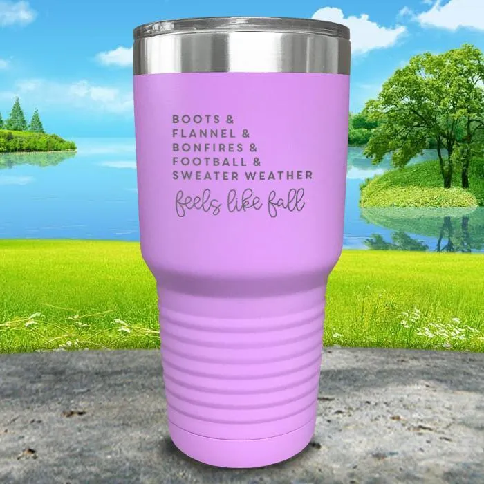 Feels Like Fall Engraved Tumbler