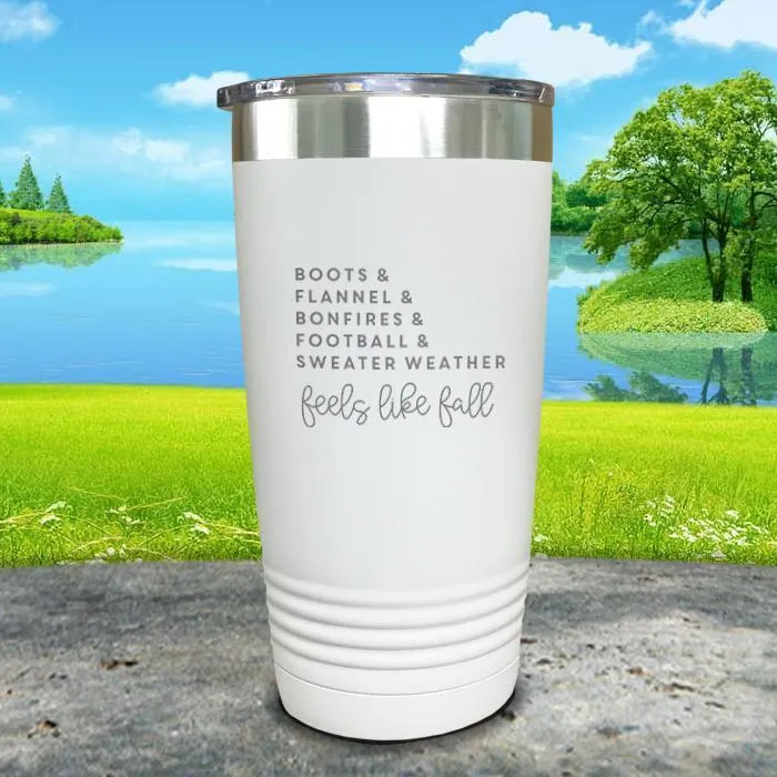 Feels Like Fall Engraved Tumbler