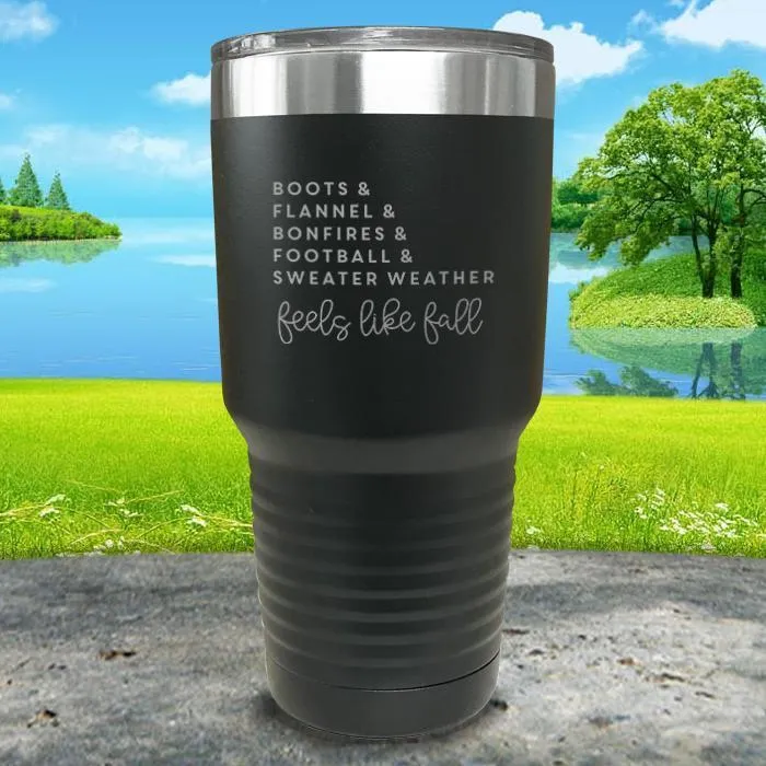 Feels Like Fall Engraved Tumbler