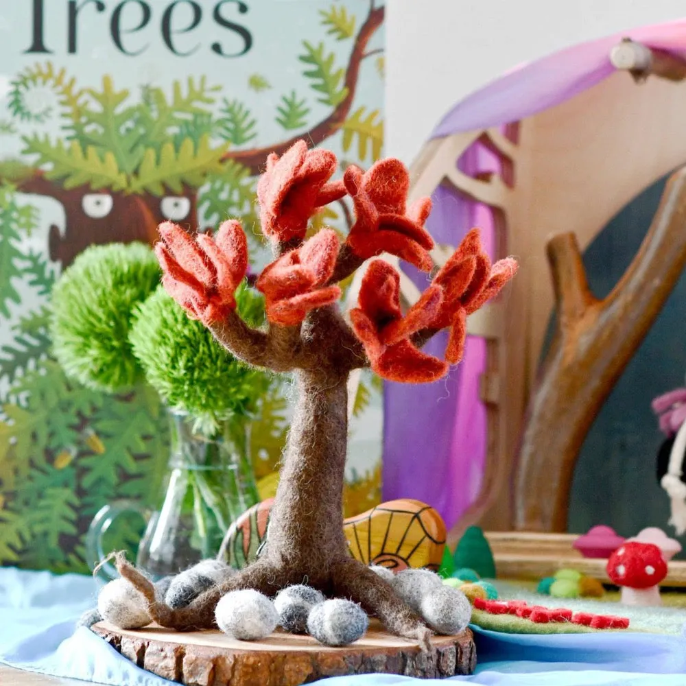 FELT SEASONAL TREE AUTUMN FALL