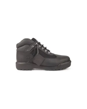 Field Boots Mid Lace Waterproof Black
