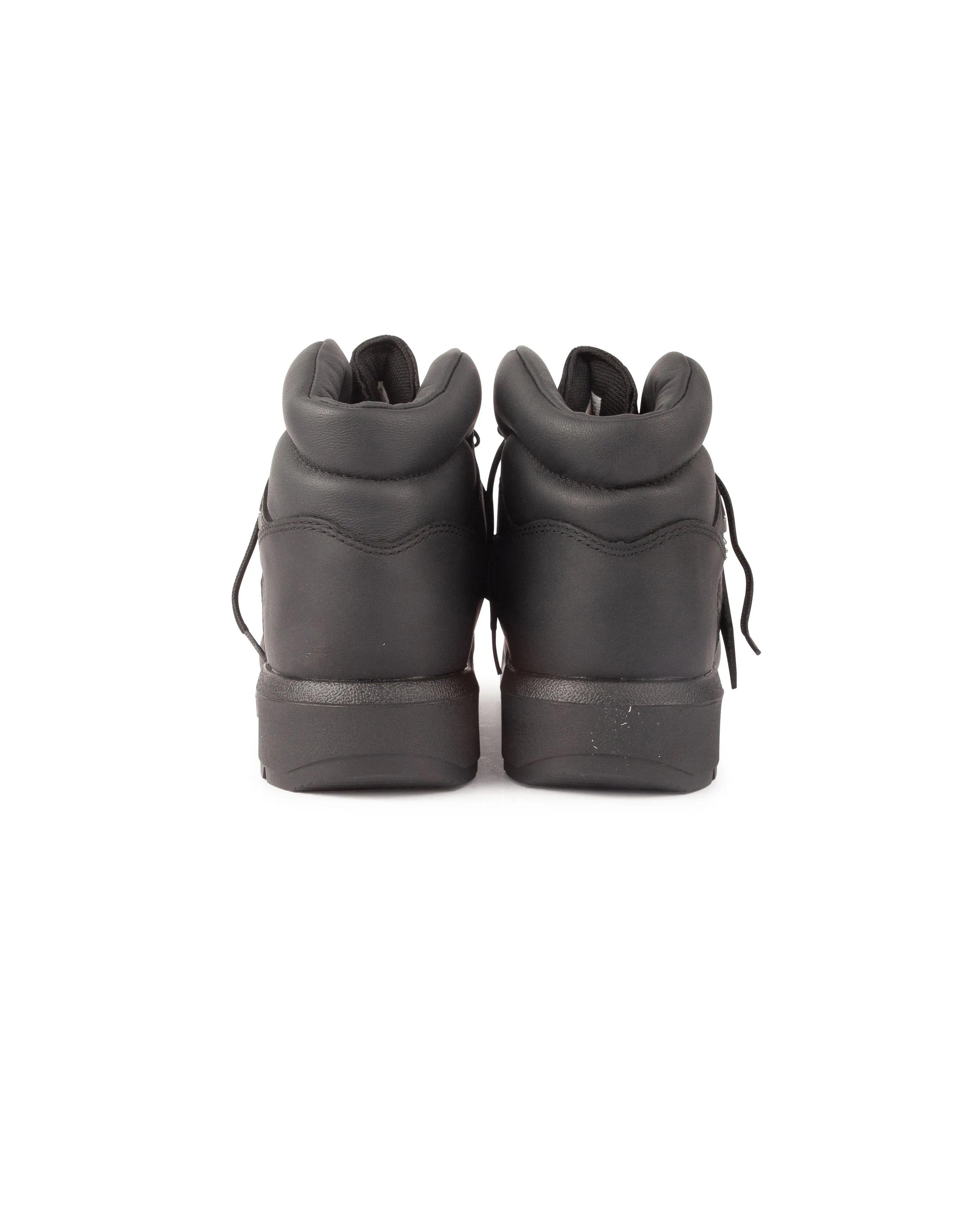 Field Boots Mid Lace Waterproof Black