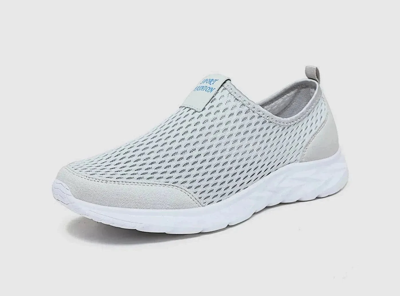 FitVille Herren Airy Slip-On Turnschuhe