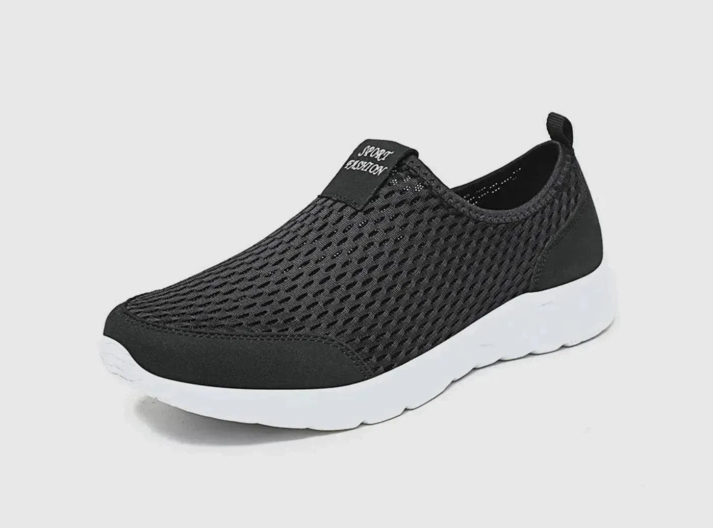 FitVille Herren Airy Slip-On Turnschuhe