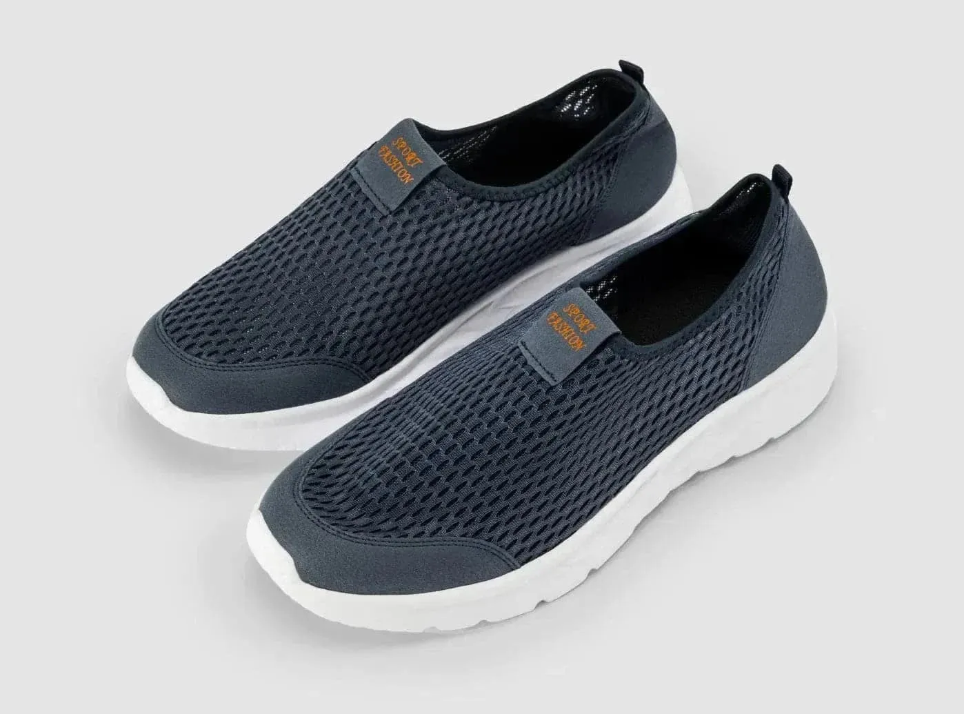 FitVille Herren Airy Slip-On Turnschuhe