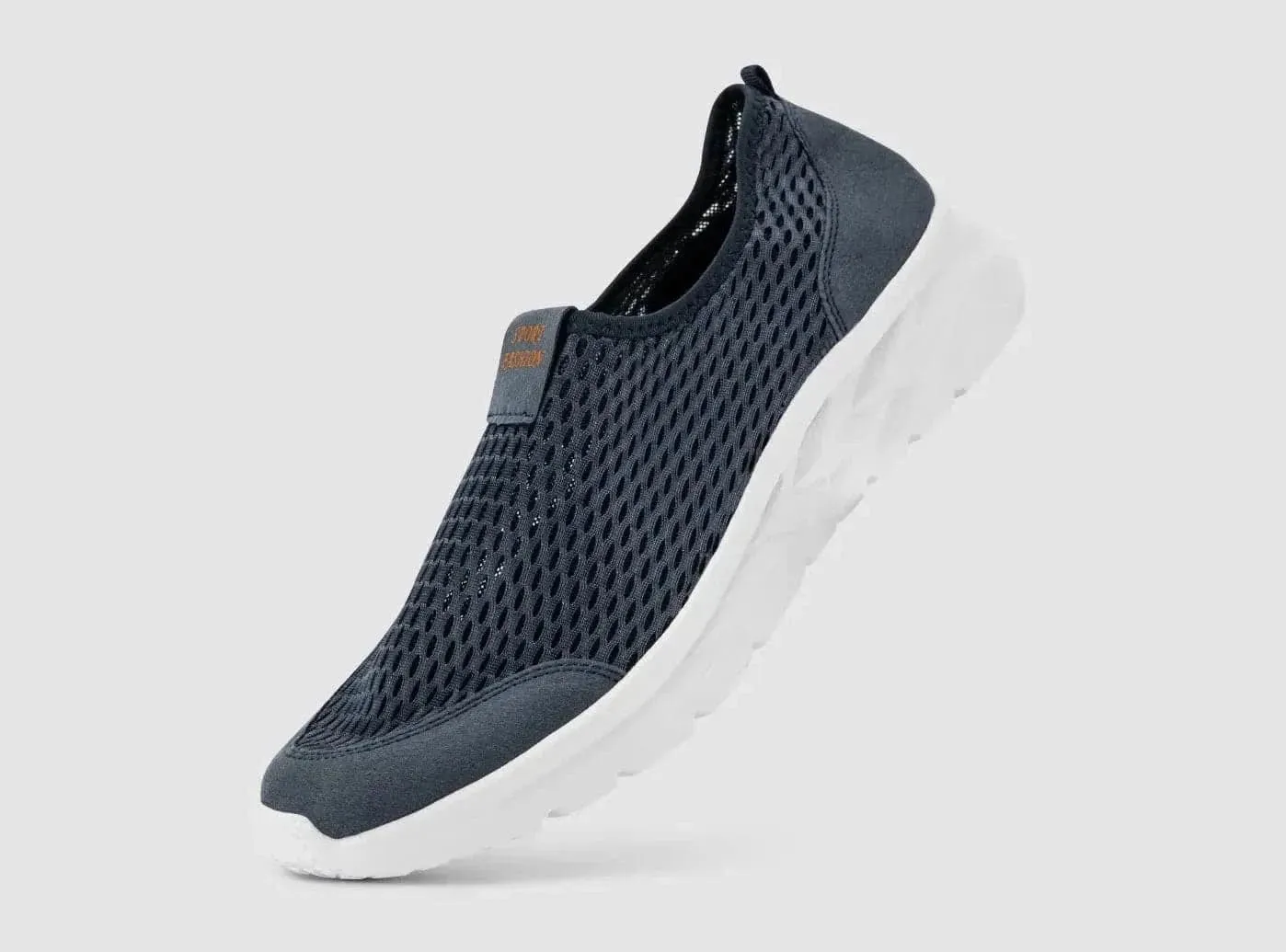 FitVille Herren Airy Slip-On Turnschuhe