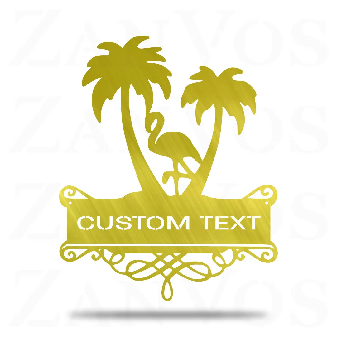 Flamingo monogram
